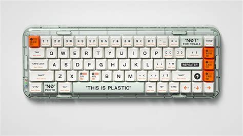 Shades of Off-White Transparently Influence Mojo68 Mechanical Keyboards