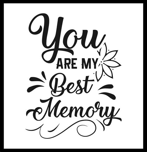 Christmas memorial quote, you are my best memory text design isolated ...