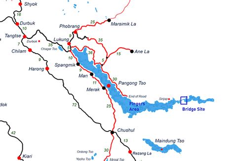 China builds new bridge on Pangong Tso East of Line of Control