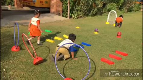 Fitness Circuit Activity for NURSERY - YouTube