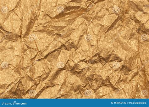 Golden Paper Texture or Background Stock Photo - Image of blank, craft ...