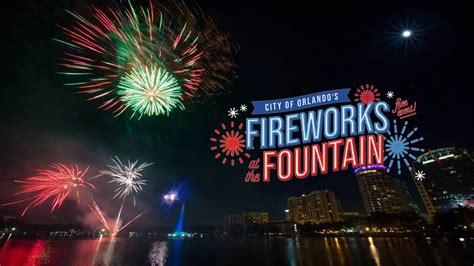 Fireworks At The Fountain @ Lake Eola Park | Orlando, FL | July 4th, 2023