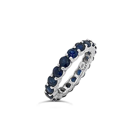 Blue Sapphire Eternity Band – CRAIGER DRAKE DESIGNS®