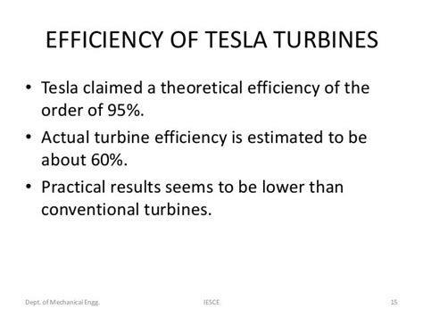 A Seminar on Tesla Turbines