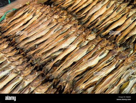 Traditional salty fish Stock Photo - Alamy