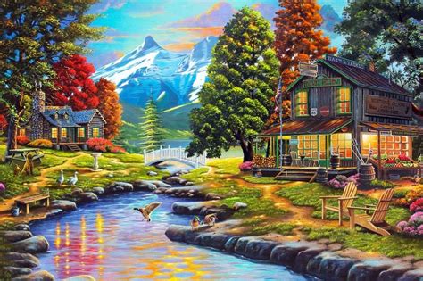 Extra Large Diamond Painting Embroidery Kits Landscape - Painting Art - Painting Art