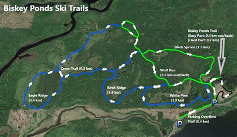 Biskey Ponds Trails - SkiMap.org