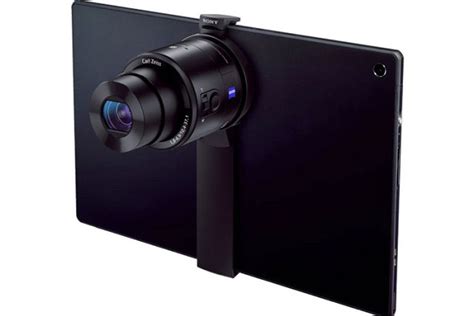 Sony's QX lens attachment makes tablet photographers look even worse - The Verge