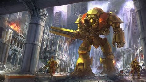 Adeptus Custodes Knight Concept art by hammk from Deviant art ...