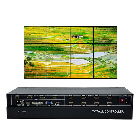 Video Wall Controller(232) 3X4 - U8Vision HDMI VGA SDI Encoder, Video ...