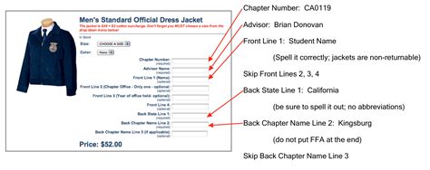 Ffa Jacket Size Chart Hotsell | bellvalefarms.com