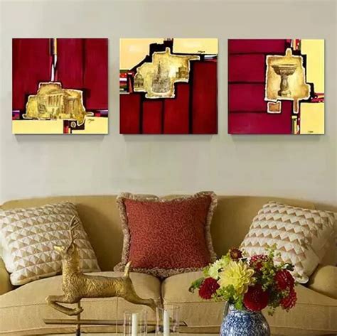 2017 canvas painting 4panels The Abstract Painting Canvas Living Room wall art Home Decoration ...