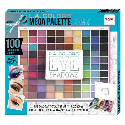 LA Colors 100 color Eyeshadow Palette Gift set | Shop Your Way: Online ...