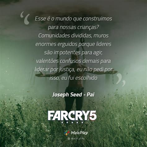 Far Cry 5: Joseph Seed Seed Quotes, Crying Quotes, Far Cry 5, Sad Girl, Feeling Happy, Joseph ...