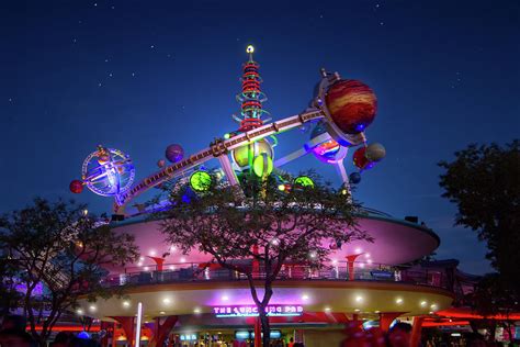 Astro Orbiter In Tomorrowland Photograph by Mark Andrew Thomas