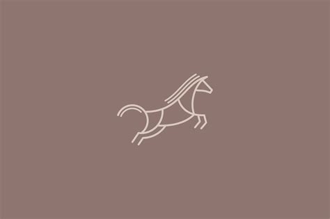 Jumping horse logo template | Branding & Logo Templates ~ Creative Market