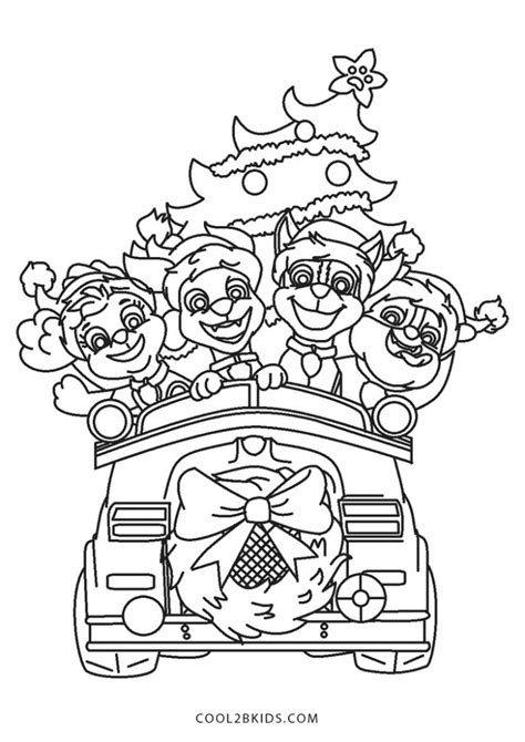 Free Printable PAW Patrol Coloring Pages For Kids