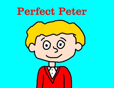 Perfect Peter from Horrid Henry by MJEGameandComicFan89 on DeviantArt