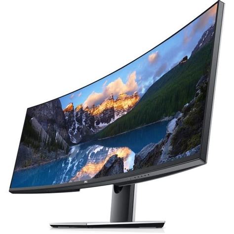 Ecran 49' QHD Incurvé USB-C - Dell U4919DW - Dalle 32:9 IPS - 5120x1440 - 350cd-m2 - 8ms - 1000: ...