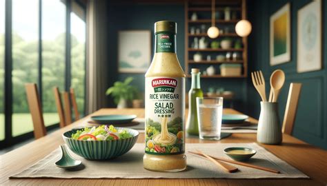 Marukan Rice Vinegar Salad Dressing: A Tangy Twist