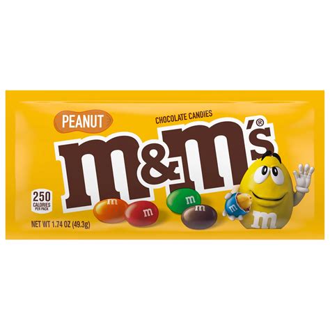 M&M'S Peanut Milk Chocolate Candy - Shop Candy at H-E-B