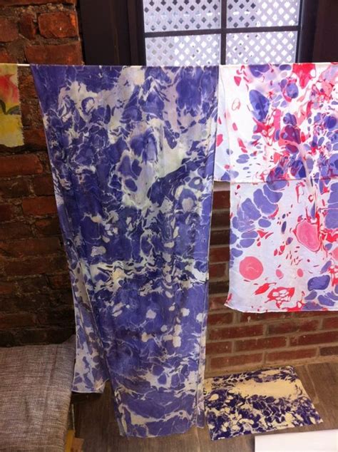 DIY Fabric Marbling – Learn How To Do This - Bored Art