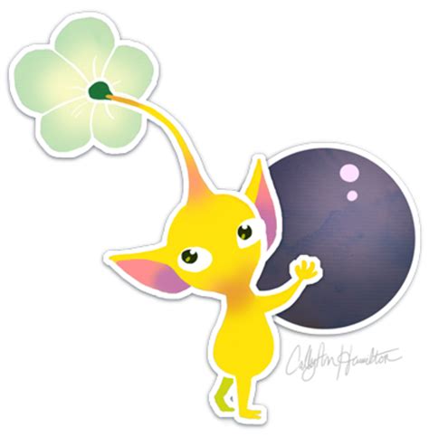 Yellow Pikmin by callyanncreates on DeviantArt