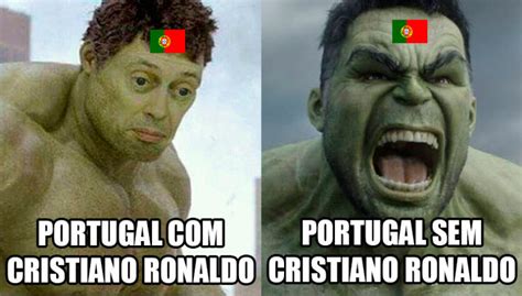 Veja memes com Cristiano Ronaldo, banco na goleada de Portugal sobre a ...