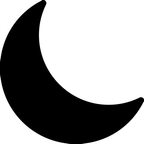 Crescent Moon PNG Transparent Images