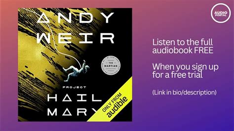 Project Hail Mary Audiobook Summary Andy Weir - YouTube