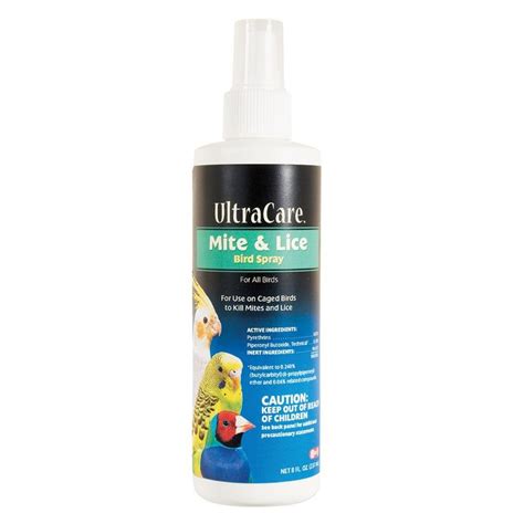 UltraCare Mite and Lice Bird Spray, 8 in 1, Blue | Products | Birds, Bird toys, Wild birds