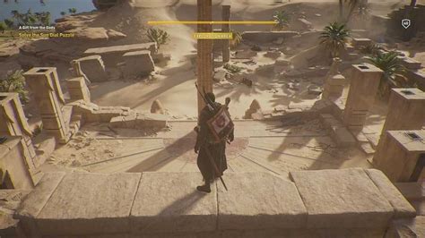 How To Solve Sun Dial Puzzle In Assassins Creed Origins