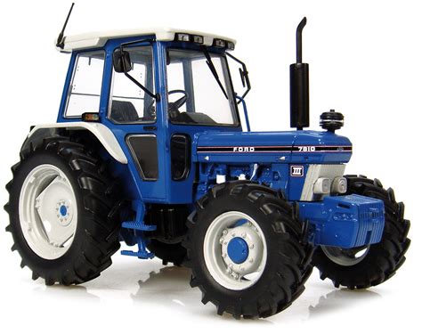 FORD 7810 BLEU Fabriqué par Universal Hobbies - Gamme agricole