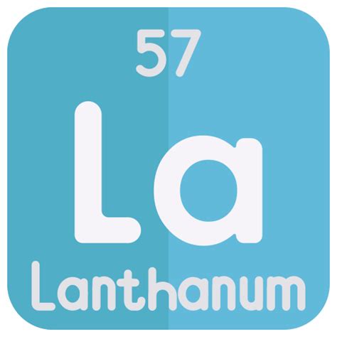 Lanthanum Generic color fill icon