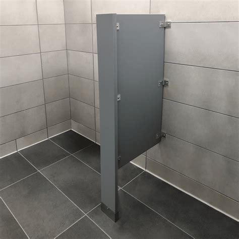 Floor Mounted Urinal Screen - Solid Plastic - Partition Plus