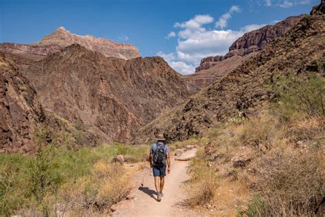 Hiking in the Grand Canyon while on a Rafting Trip