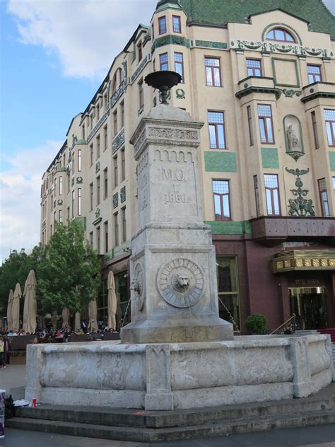 Belgrade - Terazije Fountain ordered by Milos Obrenovic, 1860 | Serbia (4) | Geography im ...