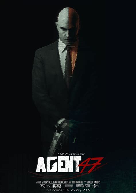 ArtStation - Agent 47 | Movie poster design