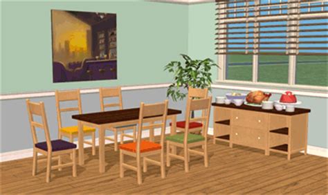 Mod The Sims - Downloads -> Buy Mode -> By Room -> Dining