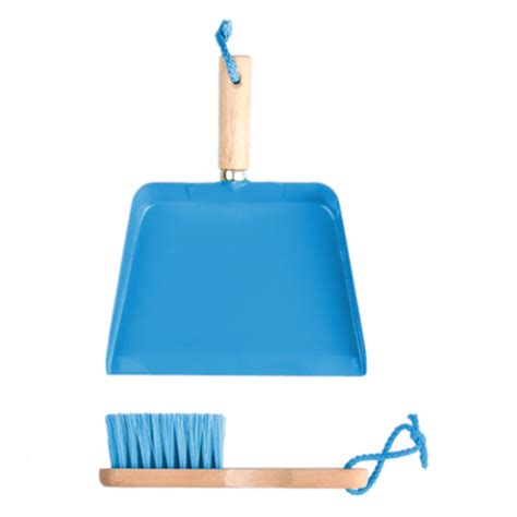 ESSCHERT DESIGN Children's Dustpan & Broom - Blue – Core Supply Group
