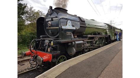 Steam locomotive No.60163 Tornado begins running in at the Nene Valley ...