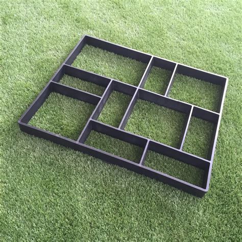 Aliexpress.com : Buy Rectangle Garden paving concrete plastic mold for ...