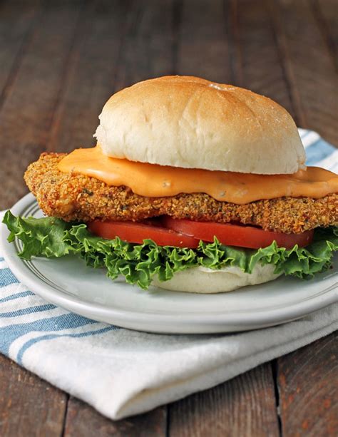 Spicy Chicken Sandwiches (Air Fryer or Oven) - Healthy Food Recipes & Ideas