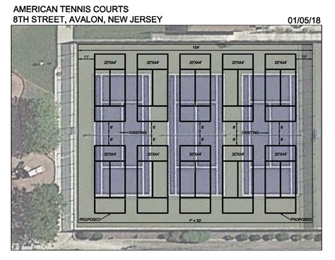 Pickleball Court Layout And Designs