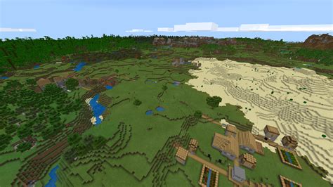 Minecraft: Bedrock Edition (1.5.3) Triple Village/Ravine Seed - Seeds - Minecraft - Minecraft ...