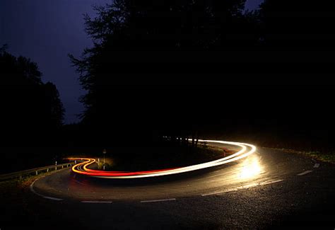 Top 60 Winding Road Night Stock Photos, Pictures, and Images - iStock