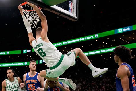 Celtics stars building chemistry with Kristaps Porziņģis in win over ...