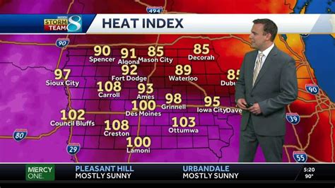 Evening Iowa weather forecast August 9 2021