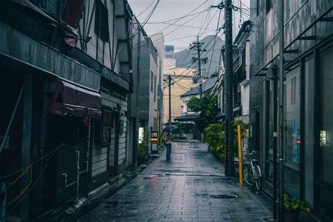 Japanese Rain Street Wallpapers - Top Free Japanese Rain Street ...