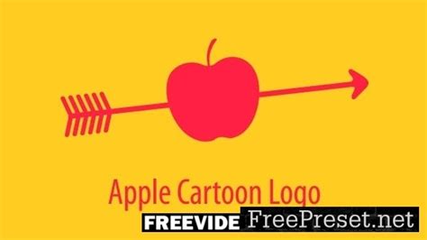 Apple Cartoon Logo - Video Template - 10969790